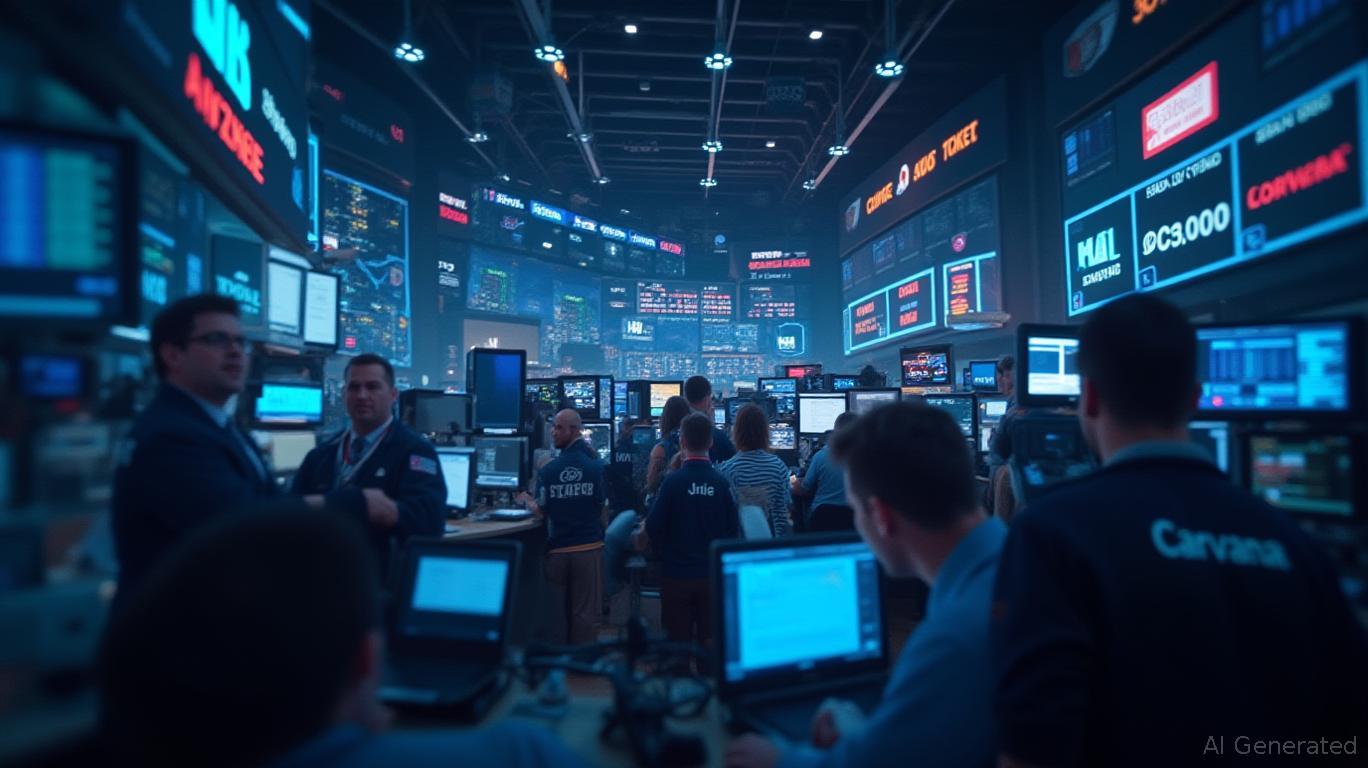 Carvana Shares Soar 0.81% on $780M Surge Climb to 137th in Market Activity Rankings