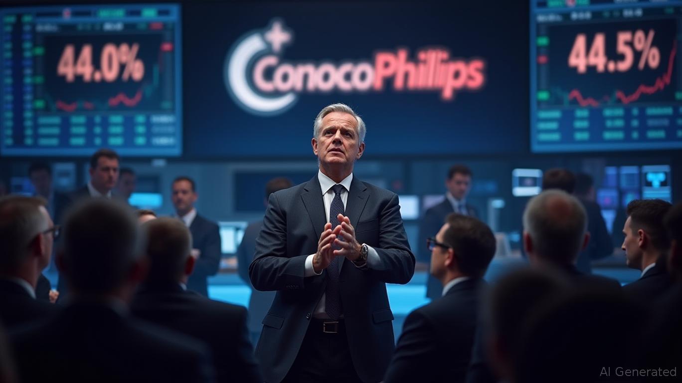 ConocoPhillips Climbs to 107th in Trading Volume with 44.5% Surge as $1.3B Asset Sale and Strong Earnings Signal Strategic Shift