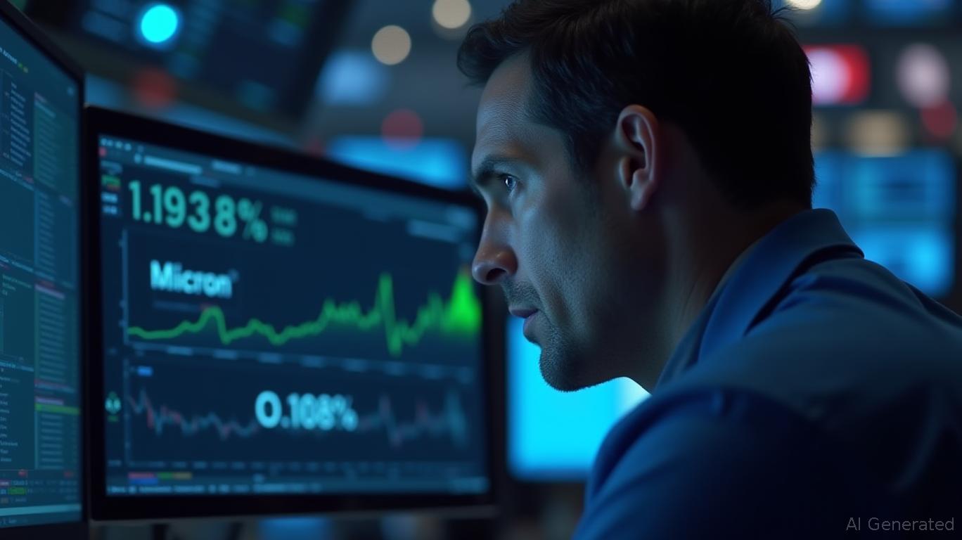 Micron Rises 2.84% Amid Technical Signals Of Volatile Momentum - Article cover image