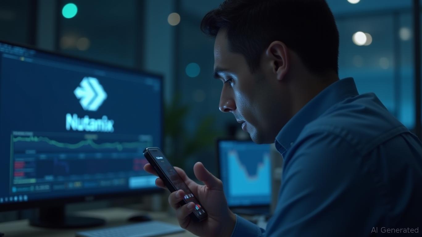 Nutanix Shares Fall 3.91% Despite $240M Volume Surge Rank 435 and Gartner Container Quadrant Debut