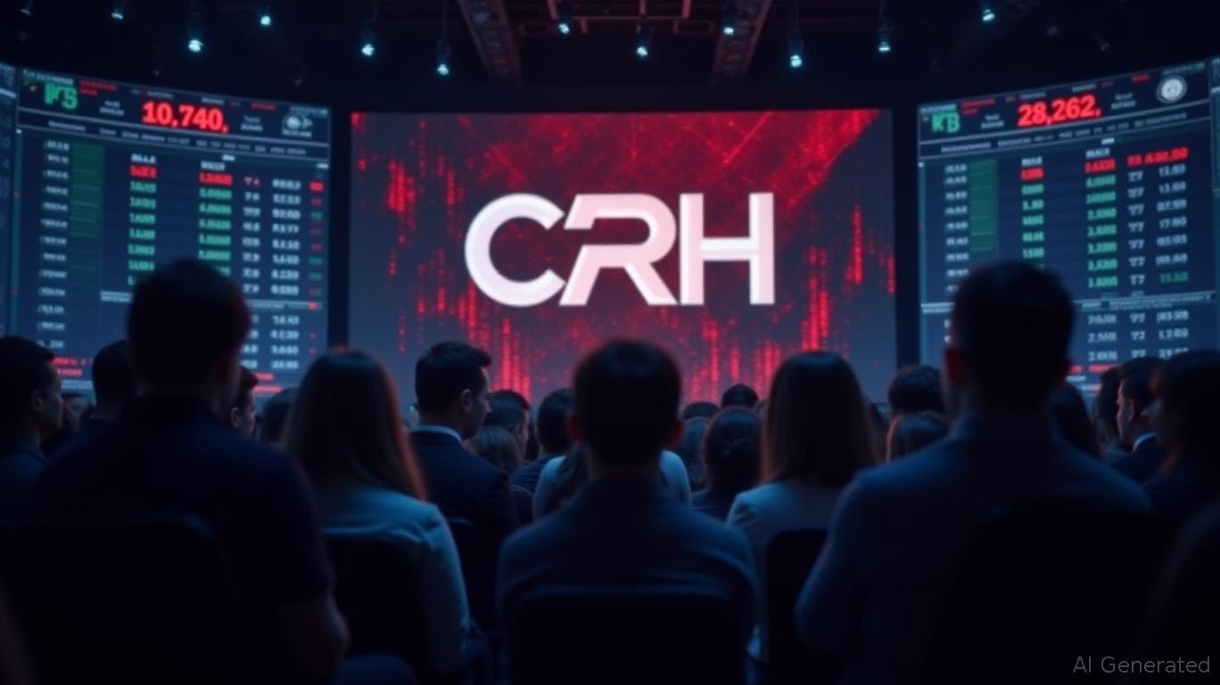 CRH Soars 3.84% on $300M Buyback and $2.1B Acquisition: Is This the Start of a Bullish Breakout?