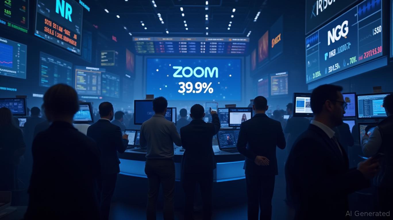 Zoom's 39.95% Volume Spike Propels Stock to 481st Rank as Institutional Backing and AI Innovations Fuel Optimism