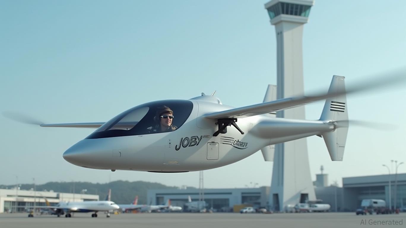 Blade Air Mobility shares rise 2.67% after-hours following Joby Aviation's successful eVTOL air taxi flight.