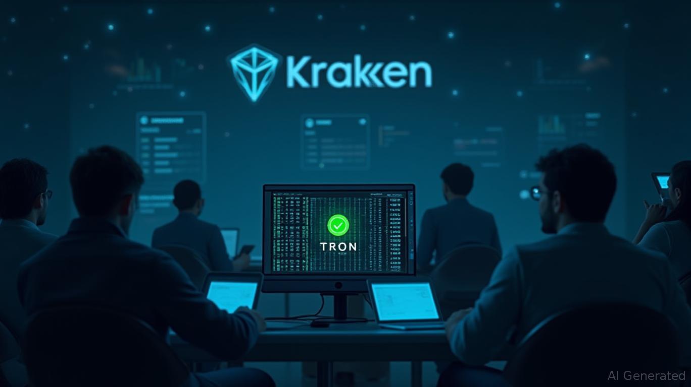 Kraken Expands Tokenized Equity Trading on TRON Blockchain to Boost Accessibility