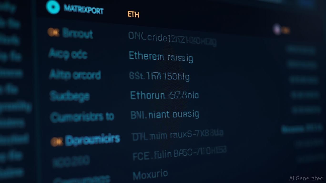 Matrixport Transfers $450 Million in ETH to CEX