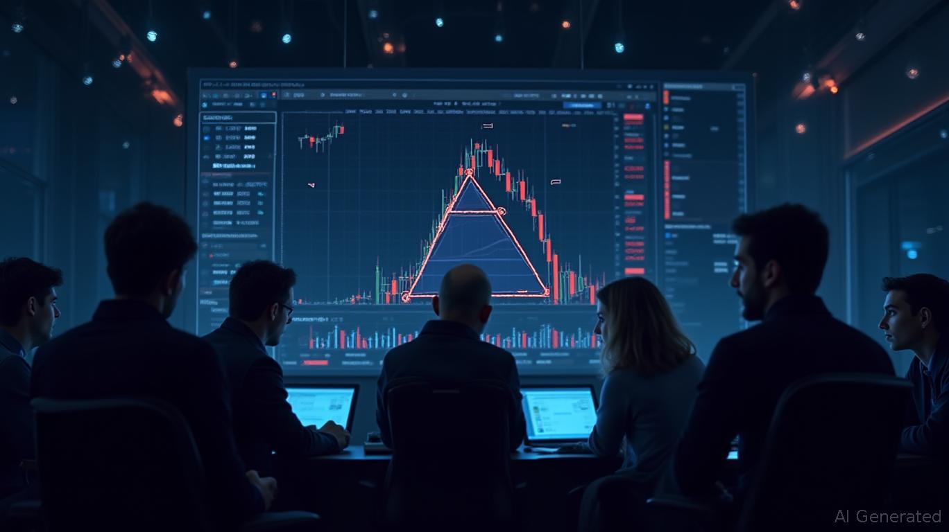 HBAR Price Hovers Near Symmetrical Triangle As Breakout Looms