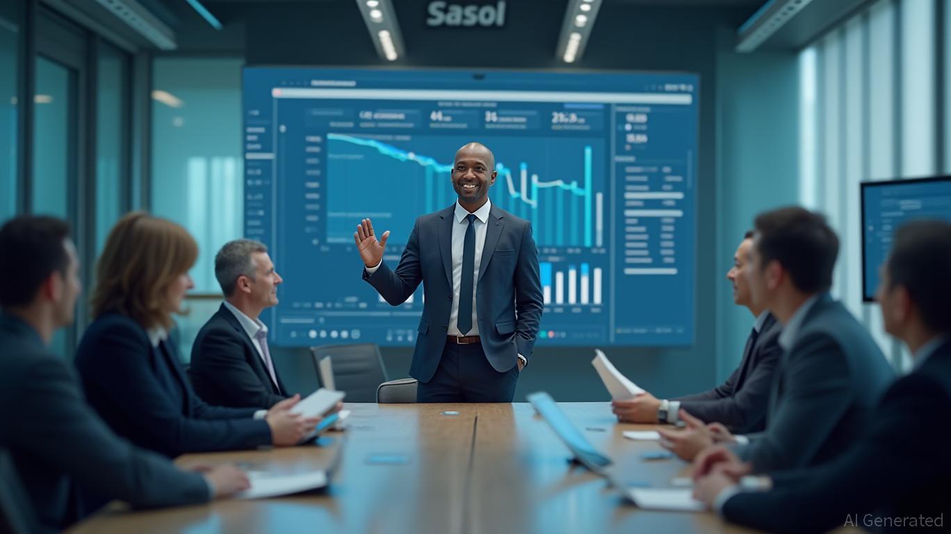 Sasol Surges on Return to Profit and Carbon Credit Expansion