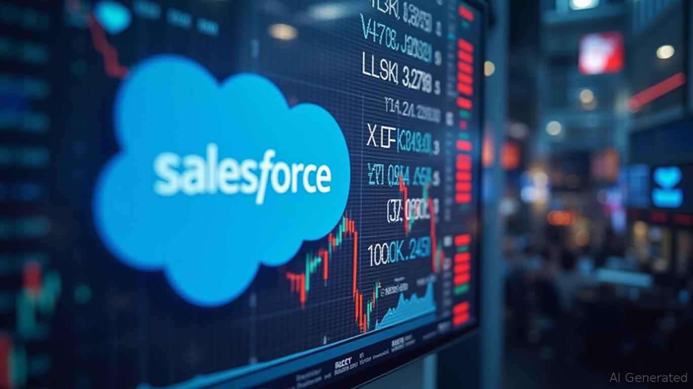 Salesforce's 0.17% Drop on $1.23B Volume Slumps to 44th as HubSpot's Subscription Surge Challenges CRM Giant