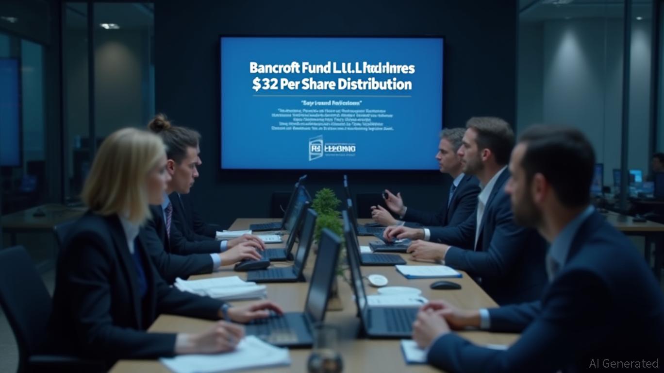 Bancroft Fund Ltd. Declares $0.32 Per Share Cash Distribution