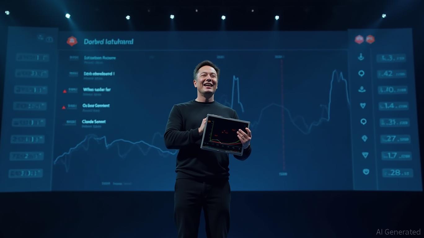 Musk: Grok Code Fast 1 surpasses Claude Sonnet, tops OpenRouter leaderboard.