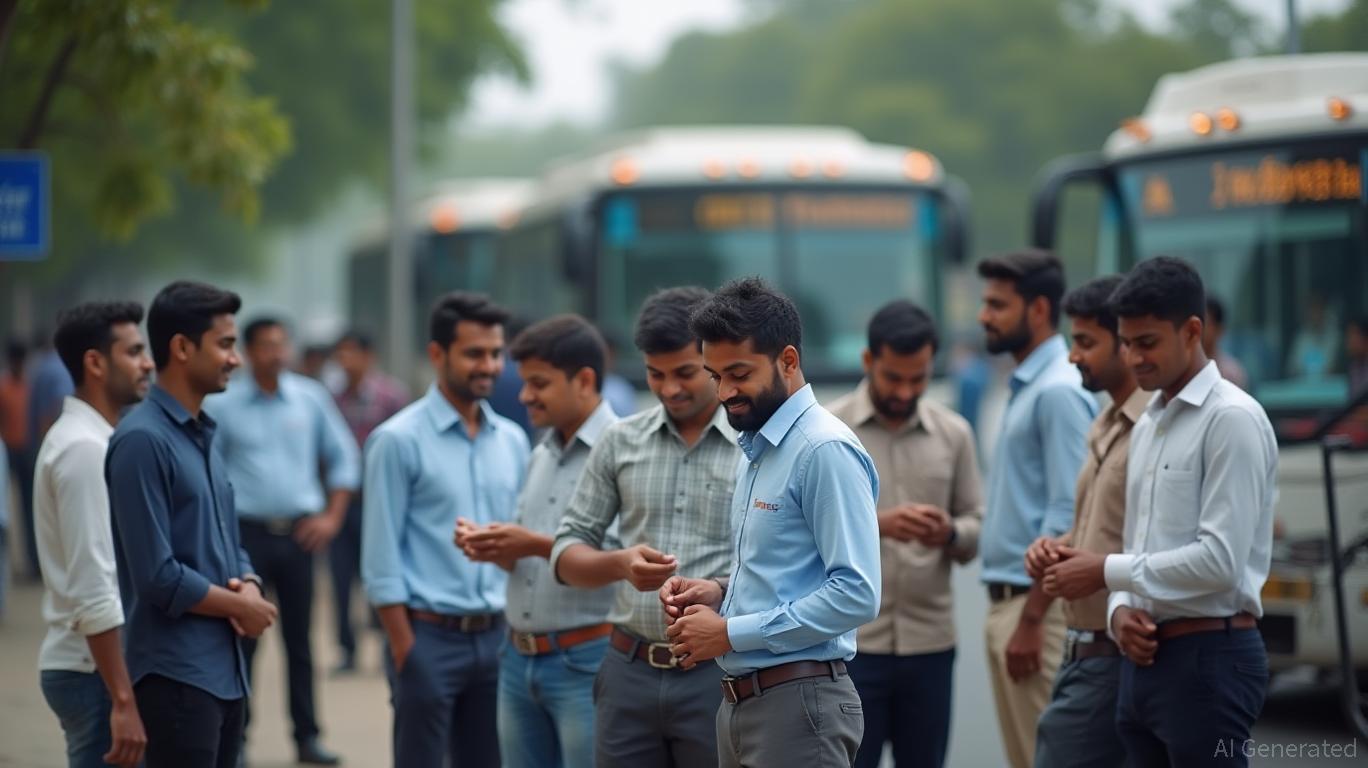 Infosys adjusts bus schedules to align with US client calls.