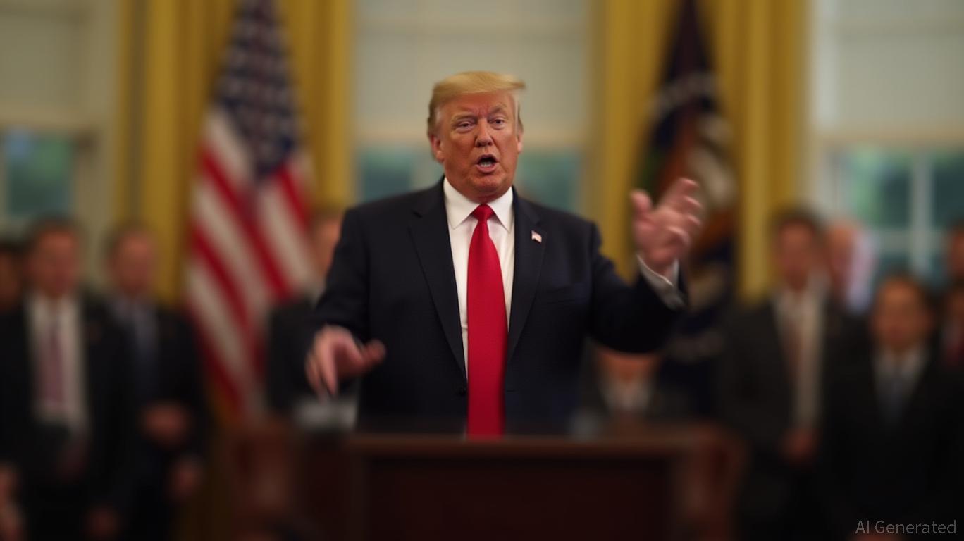 Trump concludes his Oval Office speech