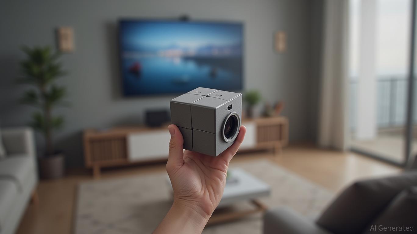 TCL's PlayCube: A Portable Projector with a Twist
