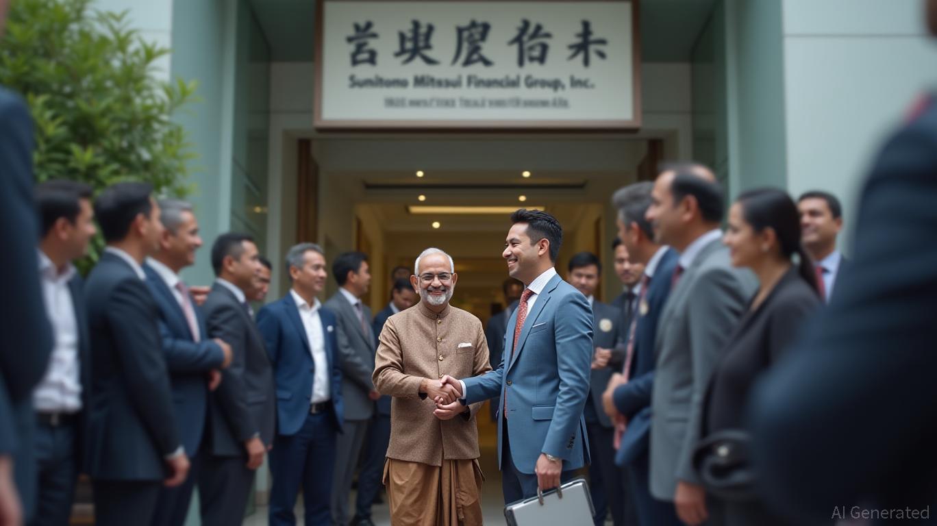 Sumitomo Mitsui Financial Group shares rise 1.66% premarket after opening Bengaluru Branch in India.