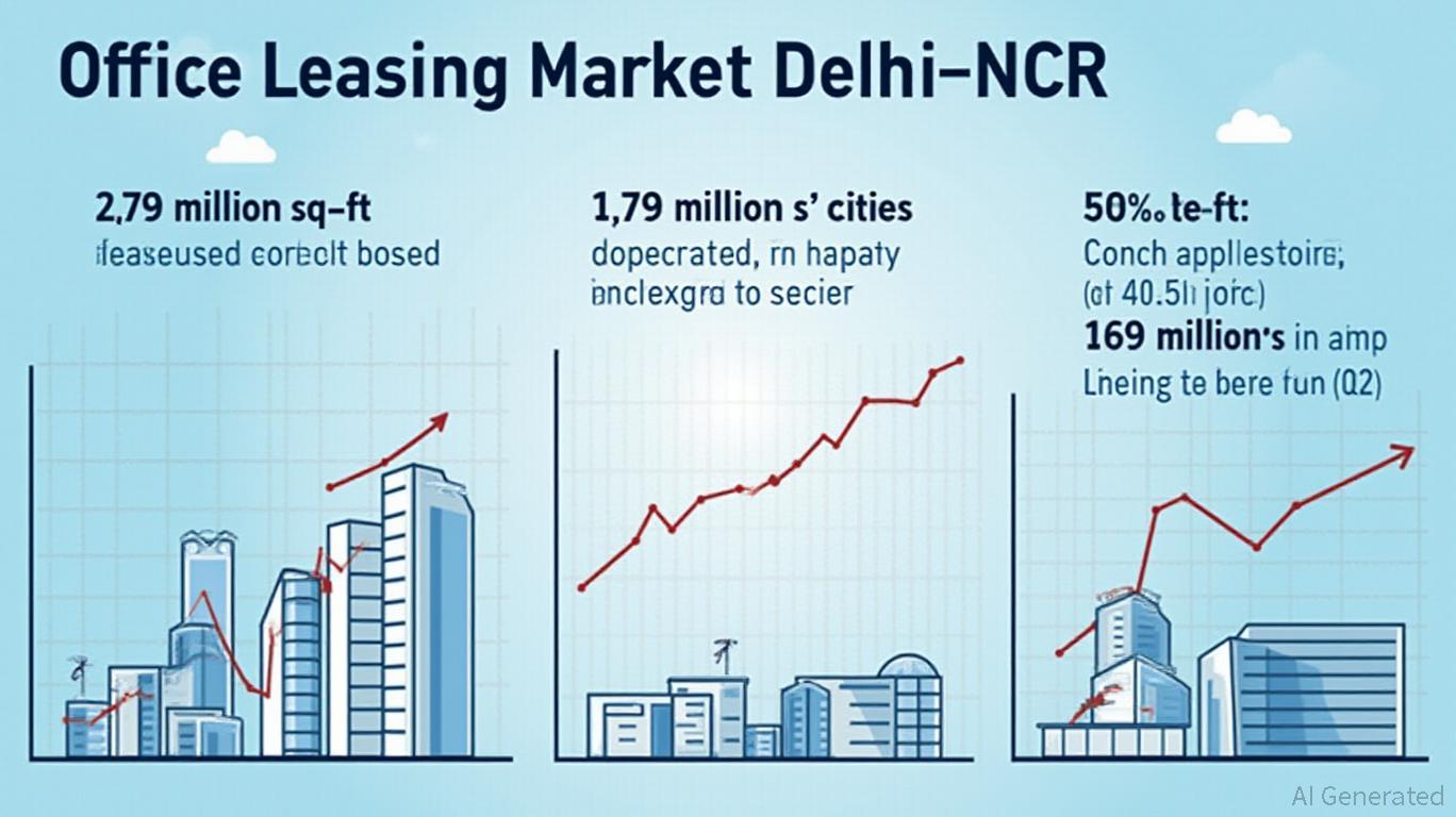 Delhi-NCR Office Leasing Sees 2.5x Rise in Q3 Due to Strong Corporate Demand