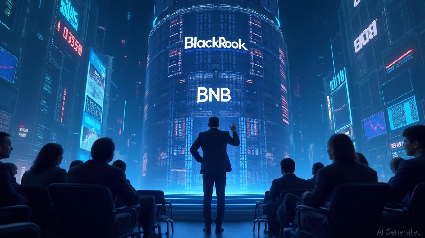 BNB surpasses BlackRock in market capitalization.