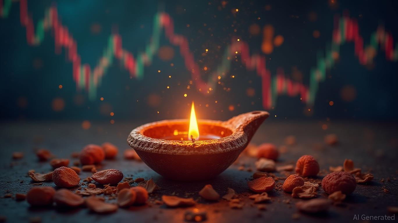 Indian Markets Maintain Momentum Ahead of Diwali, Nifty Closes Above 24,700, Sensex Up 480 Points