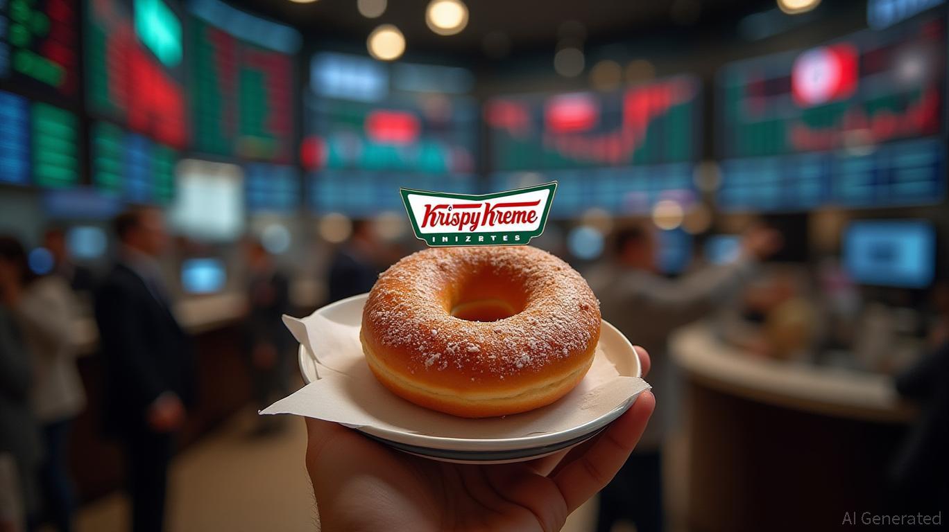 Krispy Kreme's stock surges on renewed retail interest and international expansion plans.