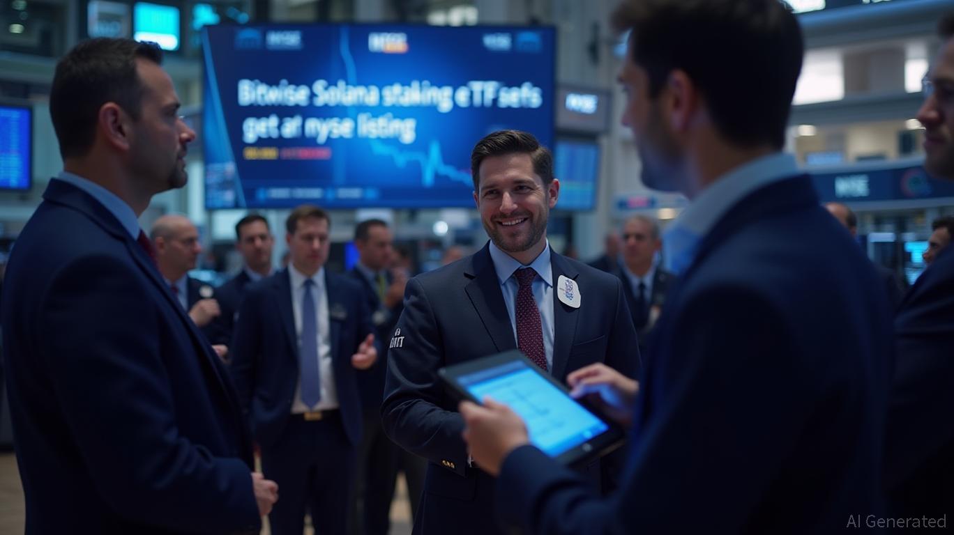 Solana ETF Prepares for Launch as NYSE Approves Bitwise's Staking Product