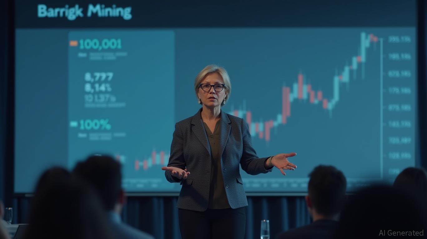 UBS Raises Barrick Mining PT to $39, Maintains Buy Rating