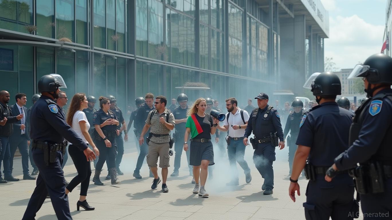Sydney Defence Expo Protest: Eight Arrested Amid Clashes Between Protesters and Police