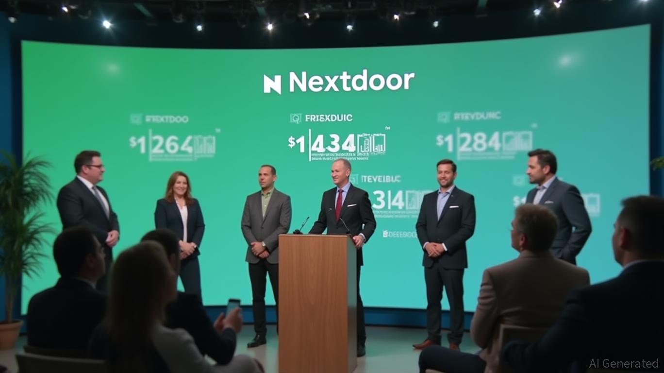 Nextdoor Sets Q4 Revenue Target at $67M-$68M, Driven by Self-Serve Ads and Recommendations.