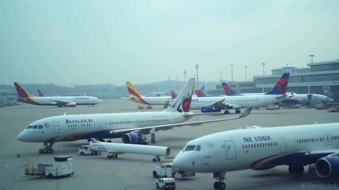 U.S. Airline Stocks Fall Amid FAA Flight Reductions Due to Government Shutdown