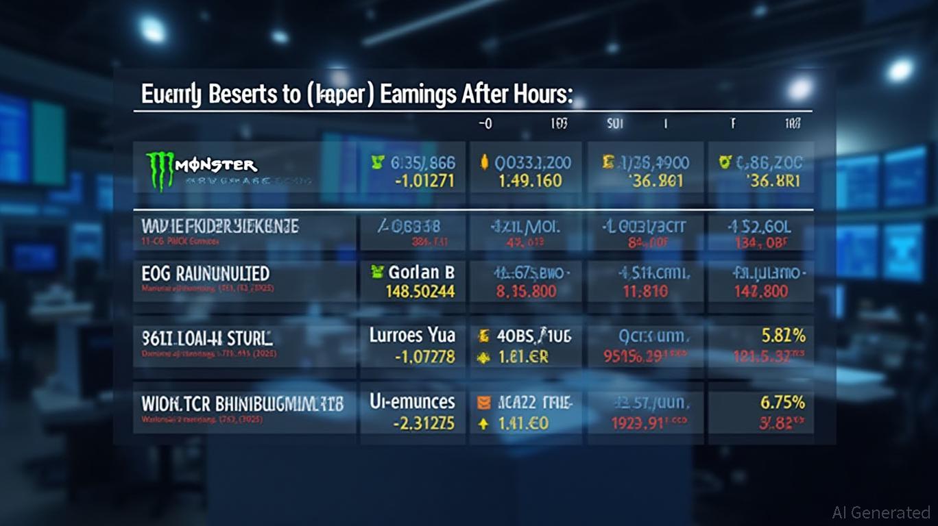 After-Hours Earnings Report: Monster Beverage, EOG Resources, Airbnb, Take-Two, and More