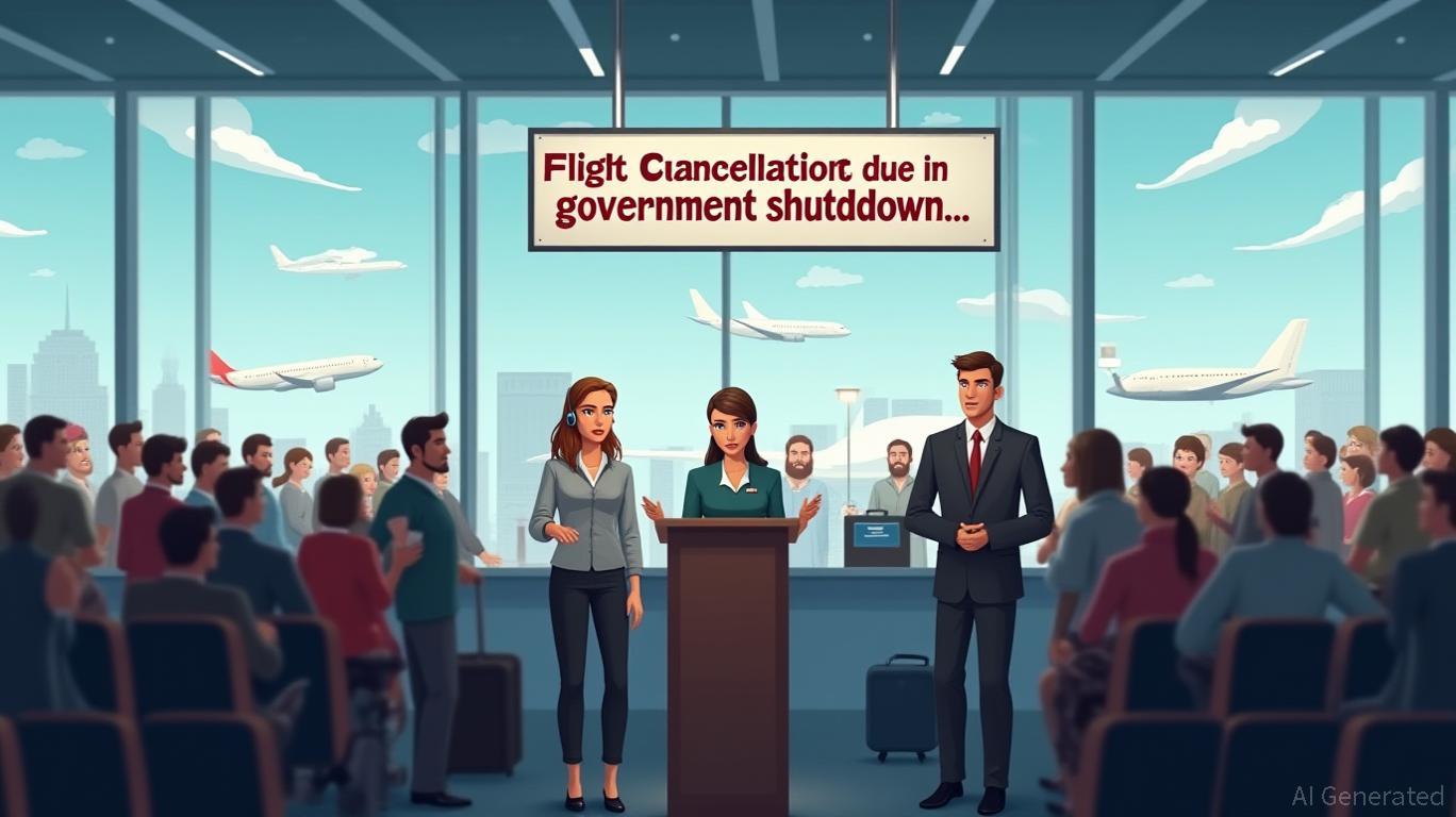 US Airlines Cancel Flights Amid Government Shutdown, FAA Imposes Capacity Reductions