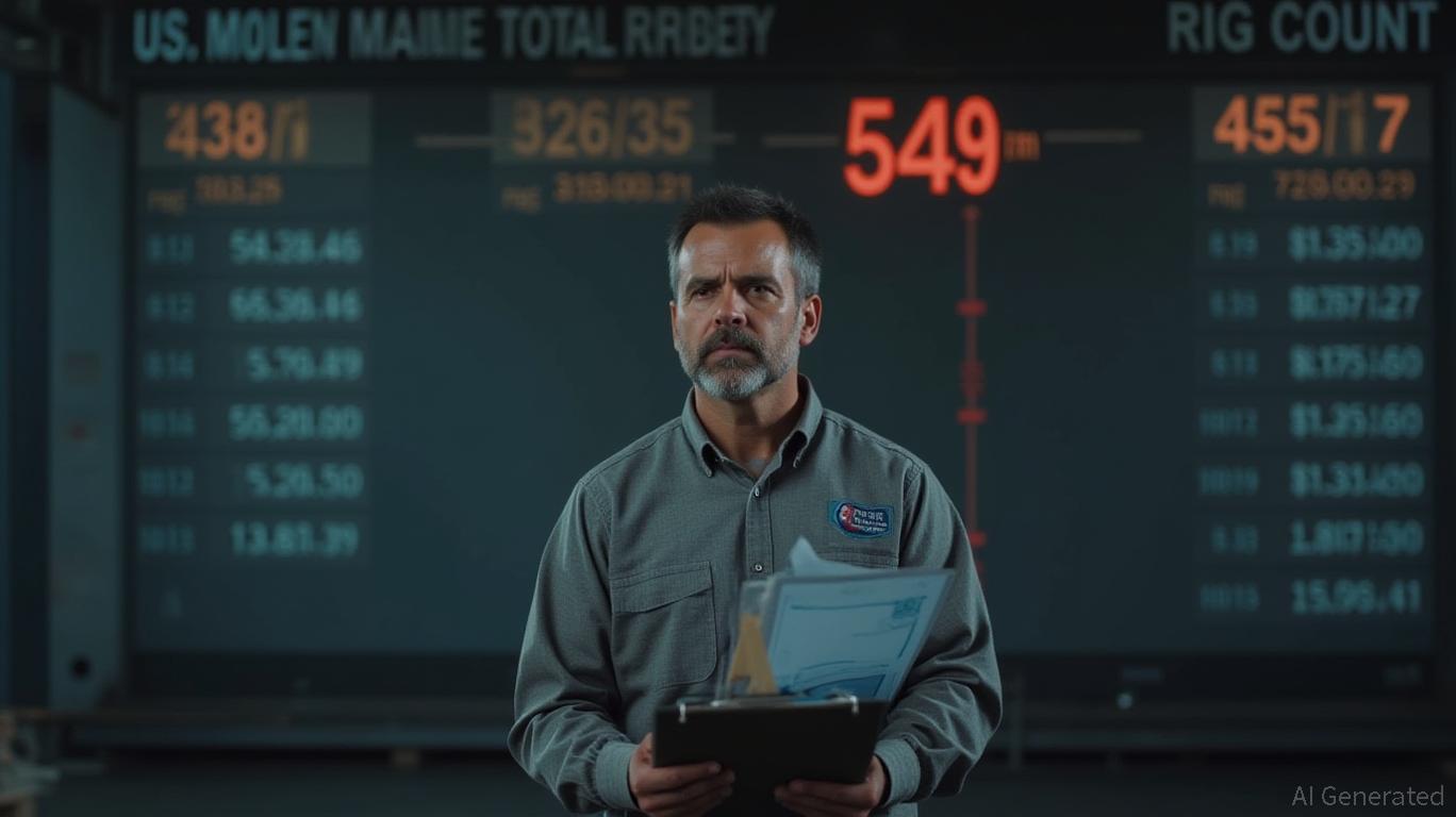  U.S. Weekly Baker Hughes Total Rig Count Actual 549, Previous 548. 