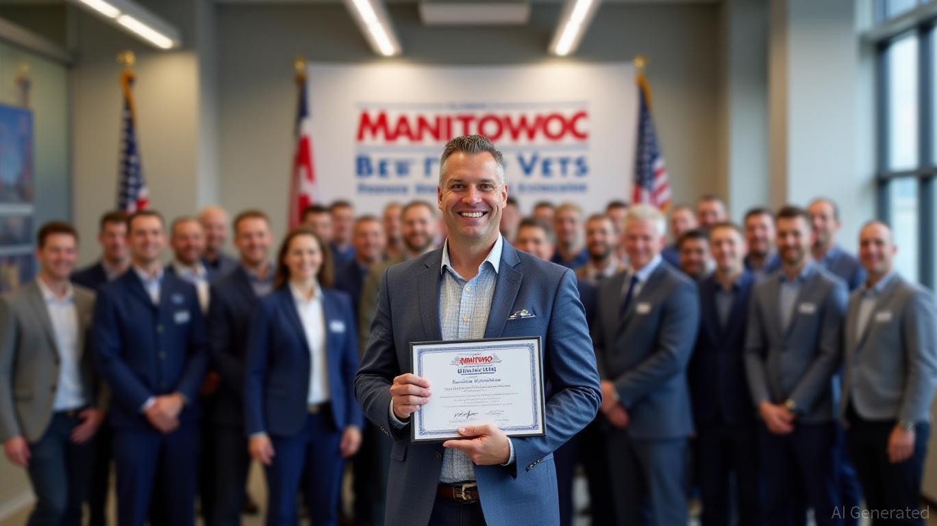 Manitowoc Recognized as One of the Top 2025 "Best for Vets" Employers by Military Times