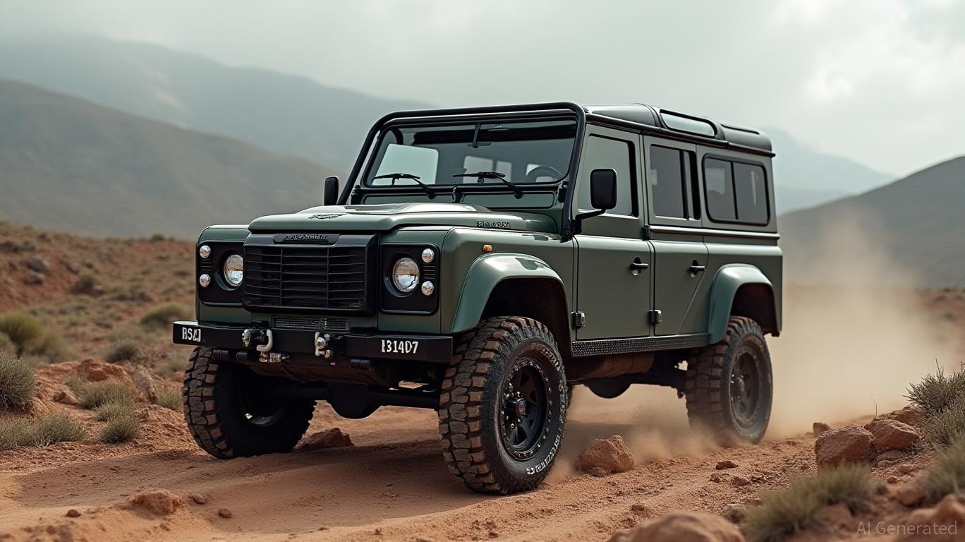 ECD Automotive Design Unveils Overhauled Defender 110 with a Nod to the Original Camel Trophy Vehicles.
