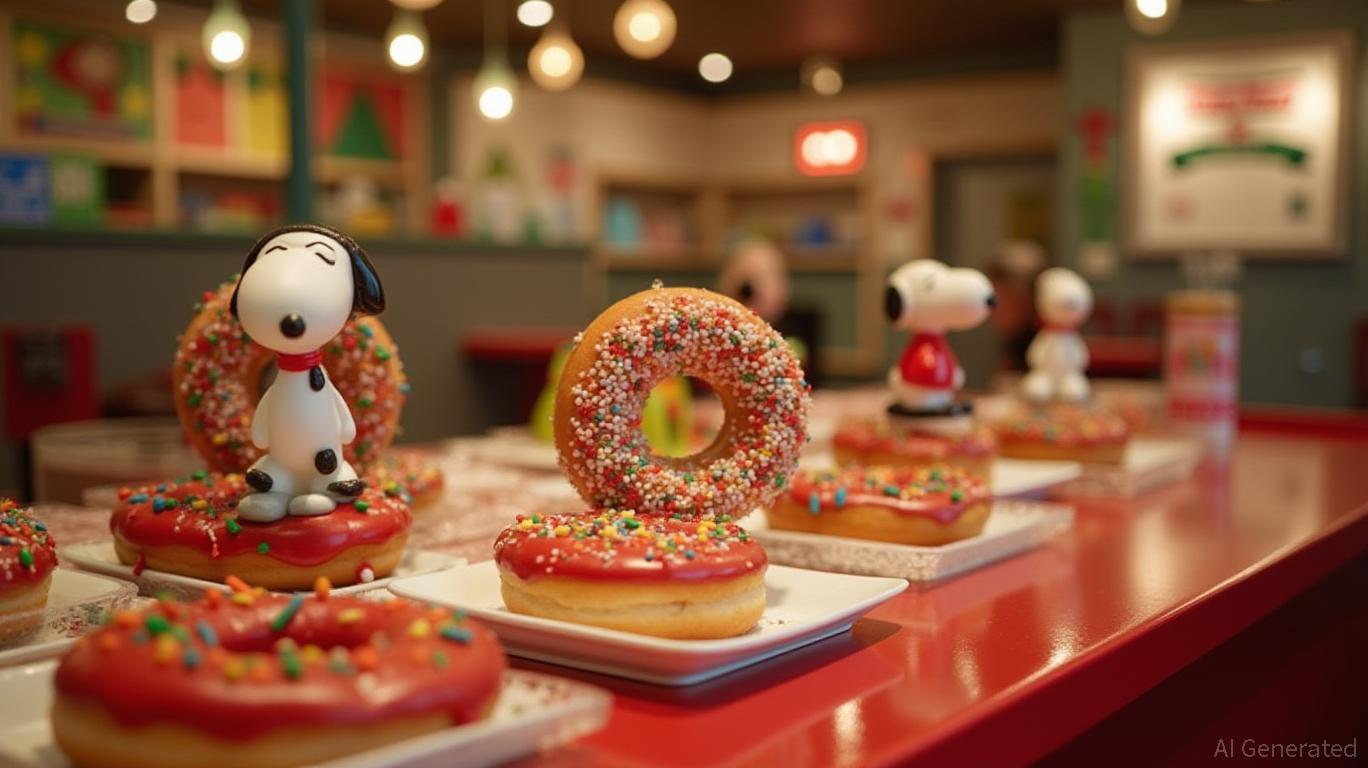 Krispy Kreme and Peanuts Collaborate on New Holiday Doughnuts Collection