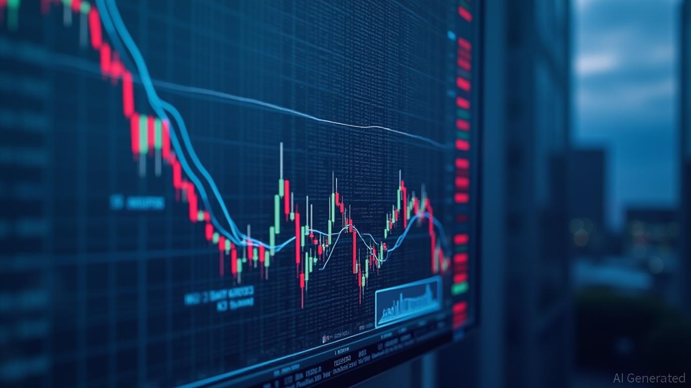 Entegris's MACD Death Cross and KDJ Death Cross Trigger on 15min Chart.