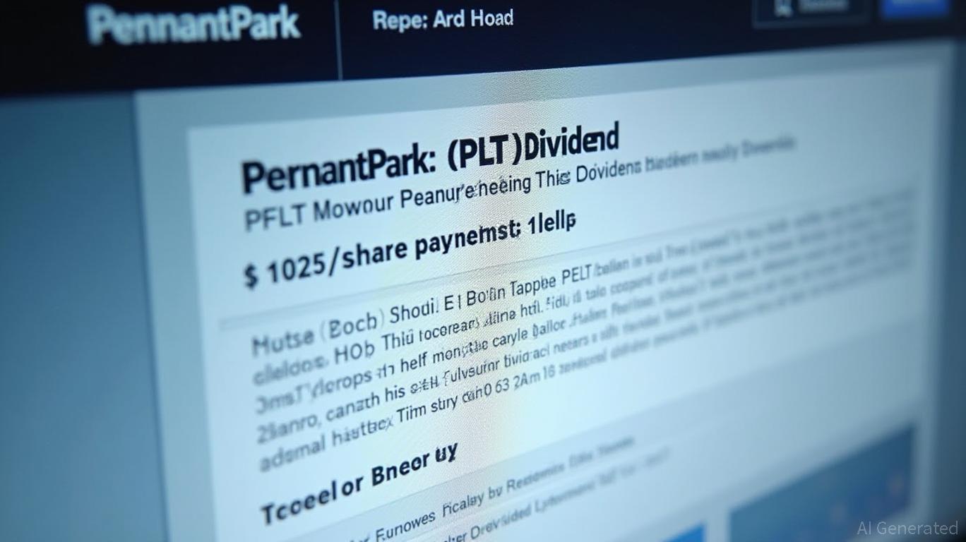 PennantPark Announces $0.1025 Monthly Dividend, Maintains 13.4% Forward Yield