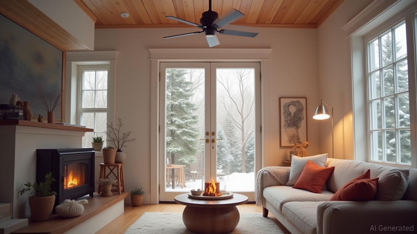 SKYX Launches Patented Ceiling Fan & Heater Combo on US E-commerce Platform