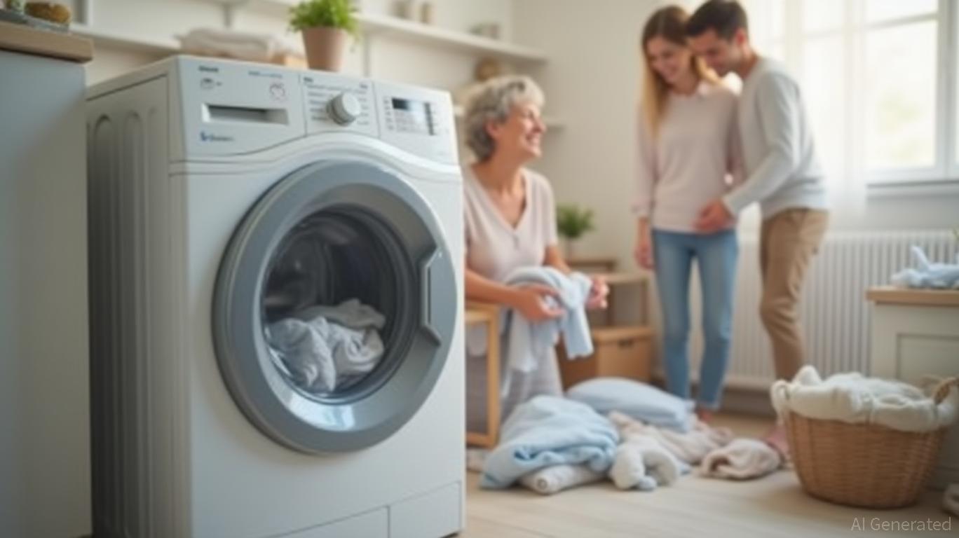 US Washing Machine Market to Reach $26.07 Billion by 2033, Growing at 3.86% CAGR