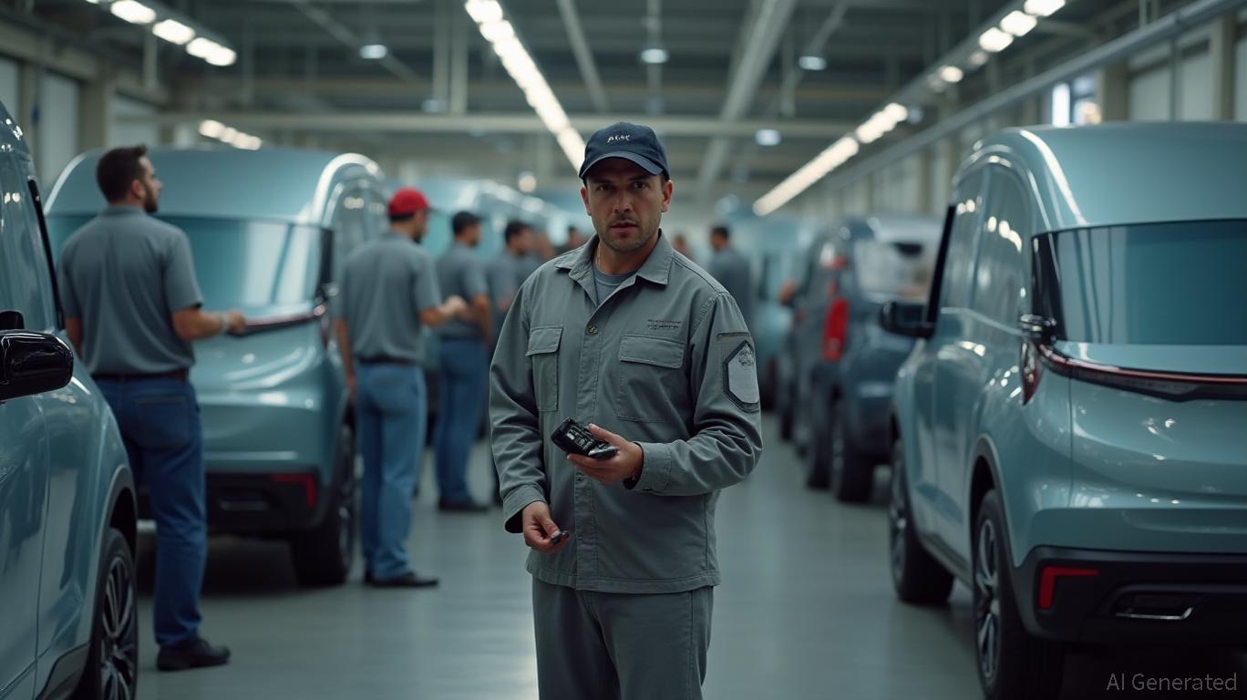 Rivian Recalls 35,000 Vans Over Seat Belt Flaw