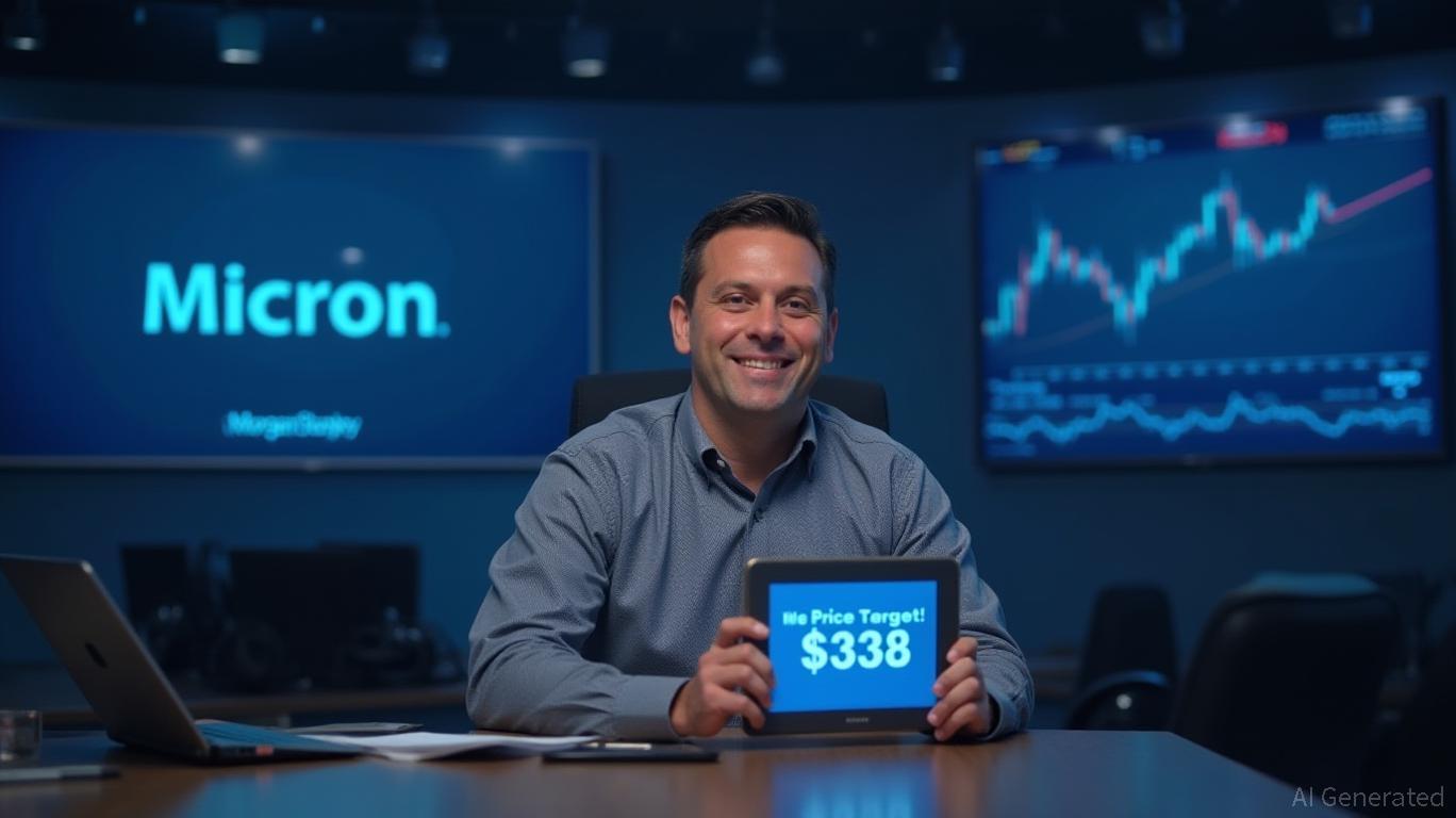 Micron Technology's Strong Outlook Despite Memory Stocks Dip: Morgan Stanley Raises Price Target to $338