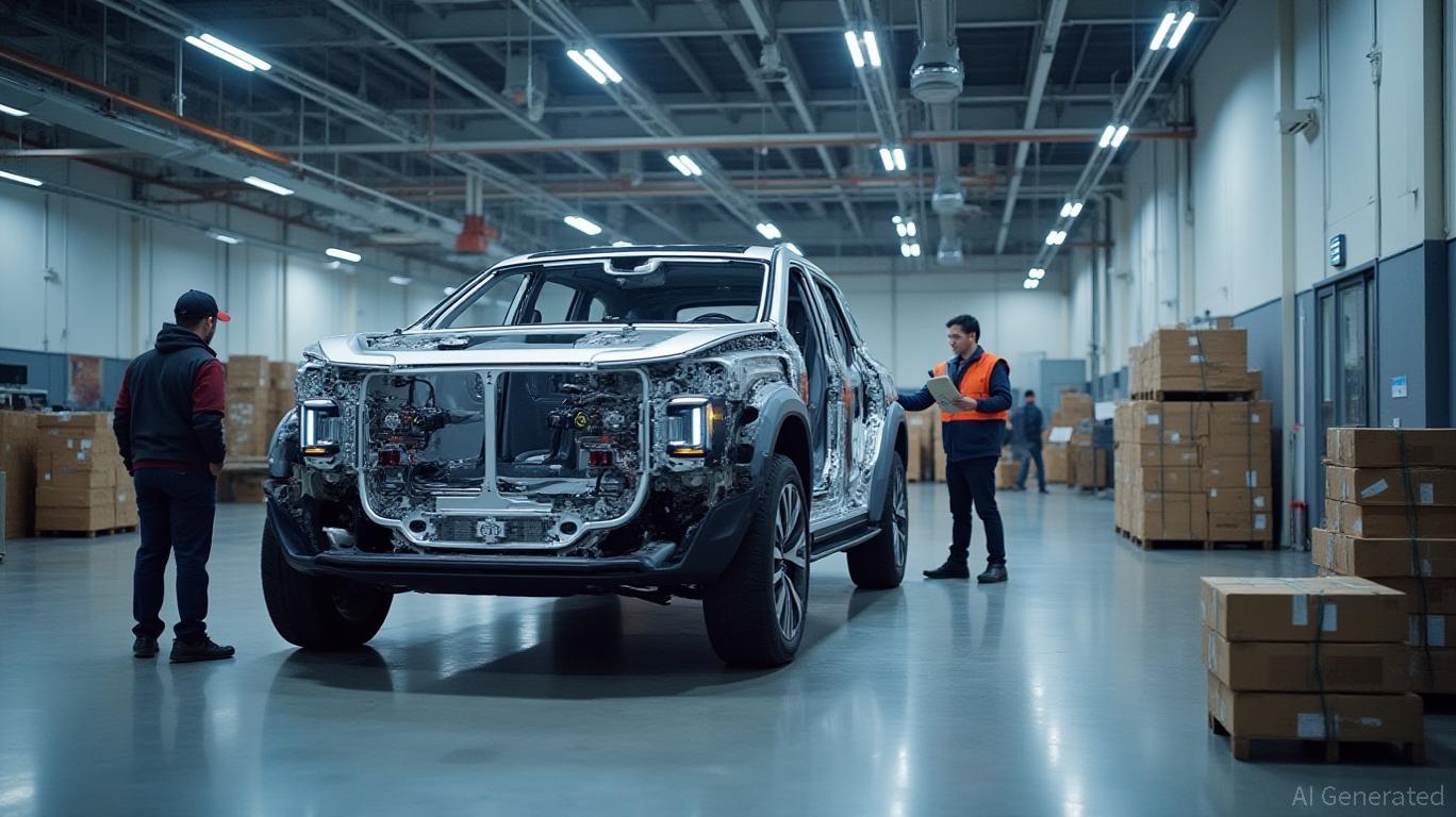 Faraday Future's FX Super One MPV Receives First Full Batch of Components, Anticipates First Pre-Production Vehicle in December.