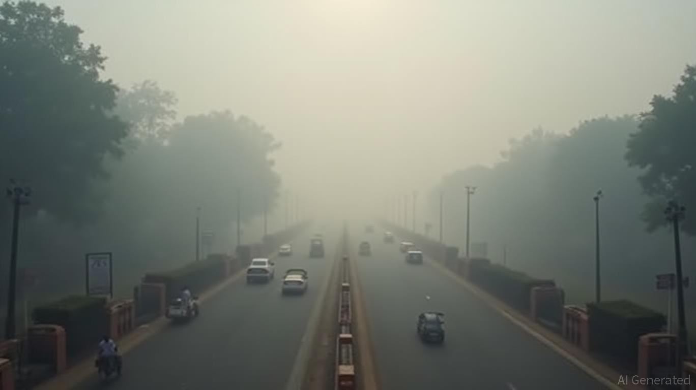 Delhi's Air Quality Remains "Very Poor" Amid Dense Smog and Cold Wave