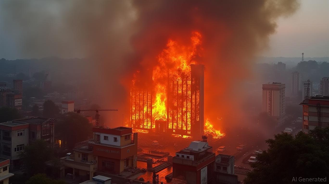 Massive fire at Guwahati commercial complex rages on for 33 hours despite efforts of multiple agencies