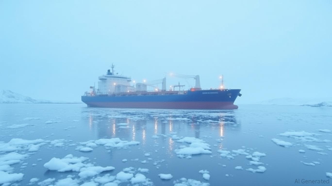 Russia's Arctic LNG 2 Faces Shipping Bottleneck Amid Ice Buildup