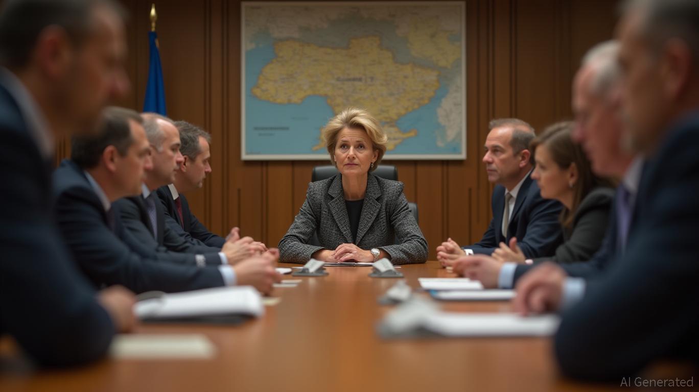 EU Chief von der Leyen: Ukraine Peace Talks Showing Progress