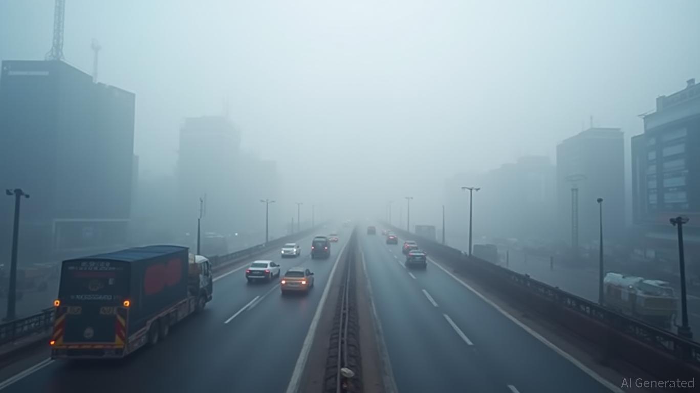 Delhi-NCR Shrouded in Dense Fog, Visibility Reduced to 100m at IGI Airport