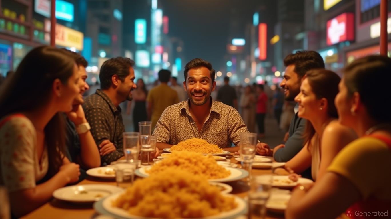 Swiggy's 2025 Recap: Dining Out Becomes an Essential Lifestyle Favorite with ₹1 Lakh Valentine's Day Bill and ₹3 Lakh Bills in Bengaluru and Mumbai.