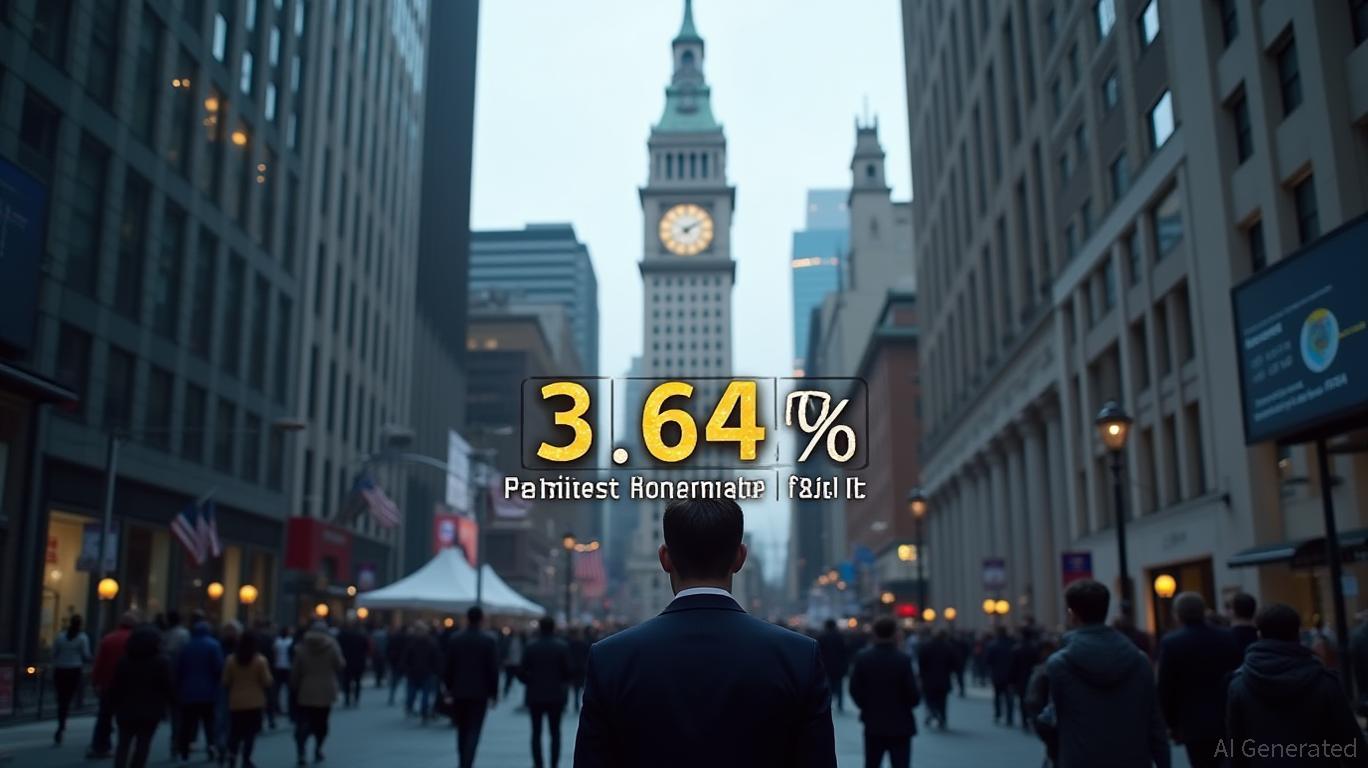 Effective fed funds rate: 3.64% February 19th vs 3.64% February 18th