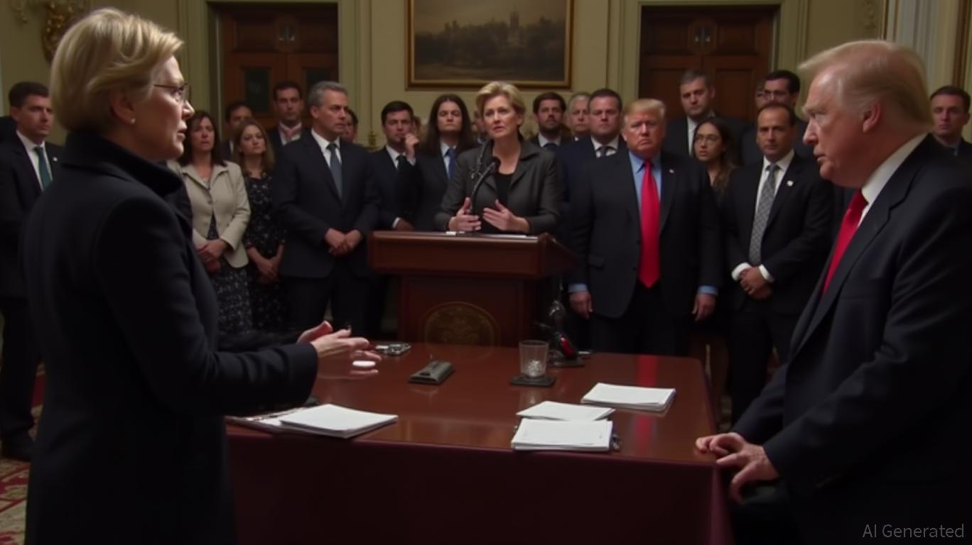 Warren: Accuses Trump of illegally taking money from the American people and says he should return it, releasing a statement responding to his tariff press conference