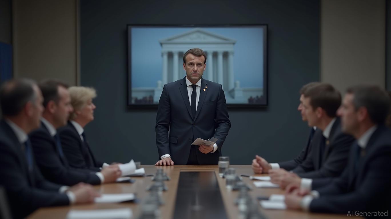 Emmanuel Macron: said that the US Supreme Court ruling on Trump tariffs shows that it is good to have counterweights to power and the rule of law