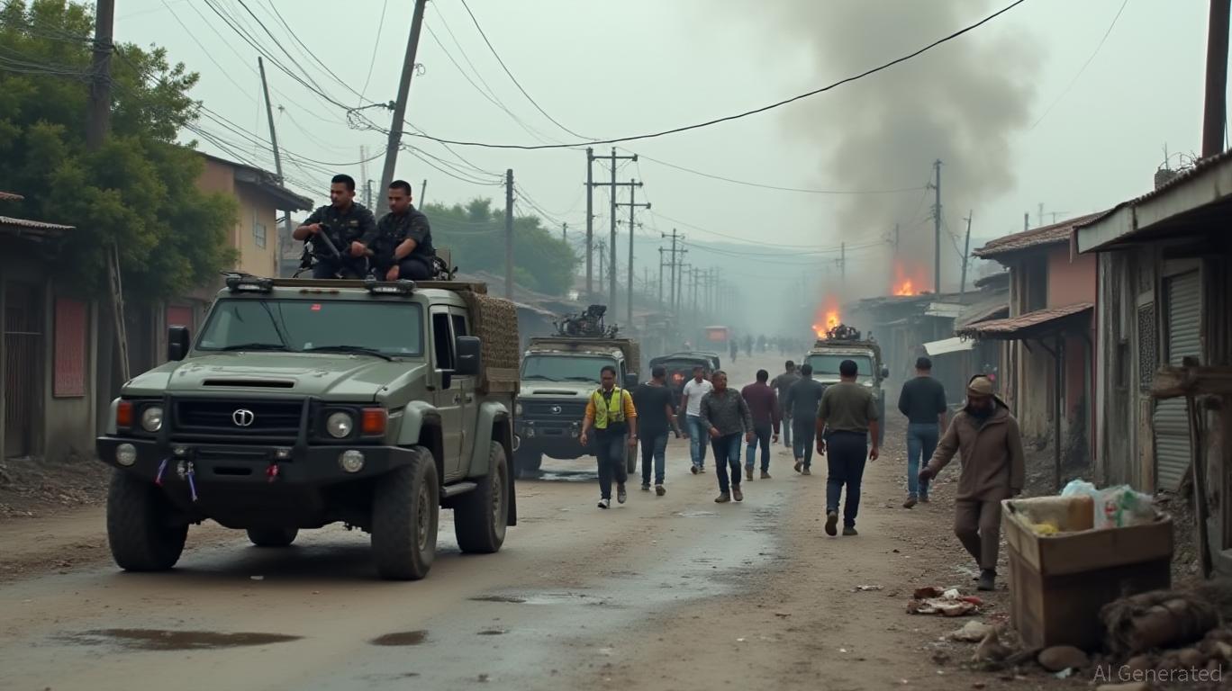 Intense clashes reported in Zacapu, Michoacán, as CJNG armored vehicles enter the town - BRICS